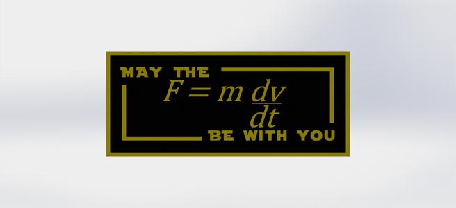 May the force be with you Nerd edition