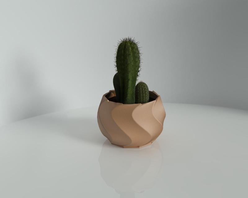 3D flowerpot