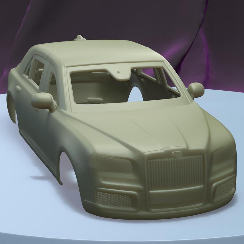 AURUS SENAT 4123 SEDAN GUARD 2018 (1/24) Printable Car Body