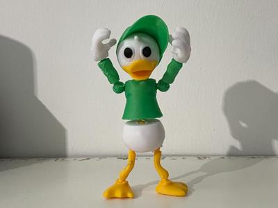 Dewey – Ducktales Articulated Mini Figure No AMS