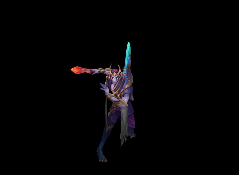 Nightbringer Aphelios Aphelios League of Legends 3D print model