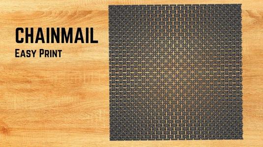 Easy Print Chainmail Armor