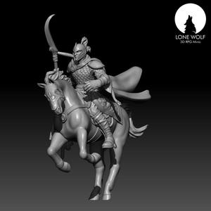 The Aes Sidhe Knight with spear