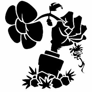 Plant vs Zombie stencil