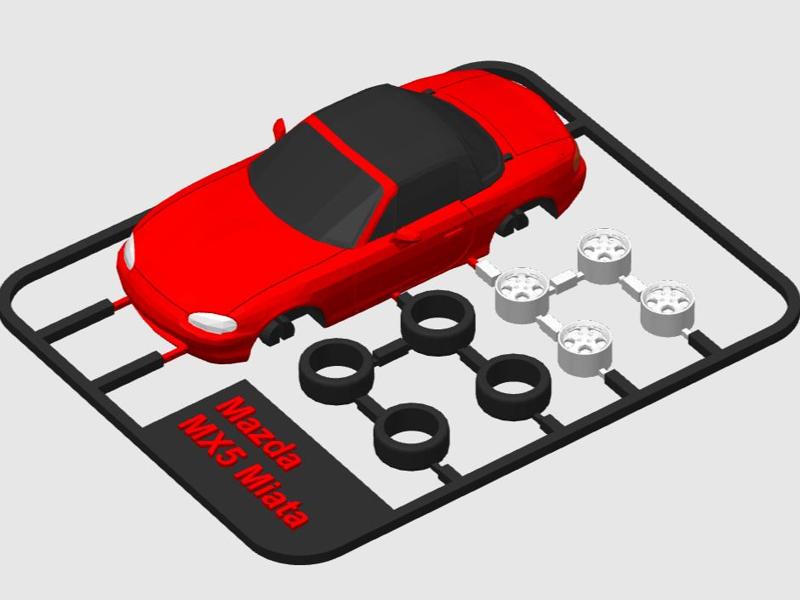 Mazda Miata (MX-5) kit card