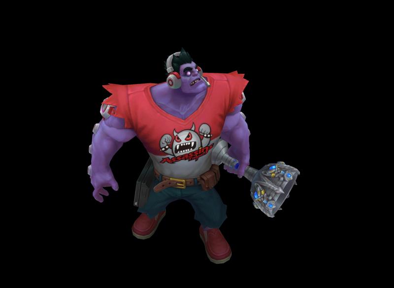 TPA World League of Legends 3D print model