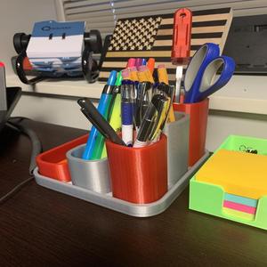 Modular Pen Pencil Holder Containers