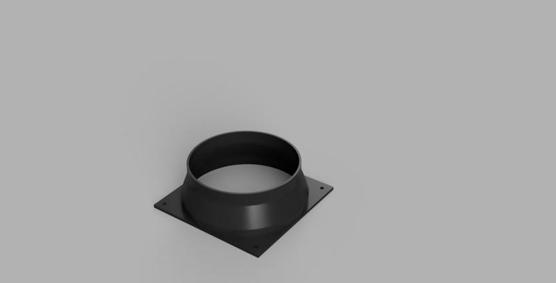 120 mm Fan to 100 mm adapter