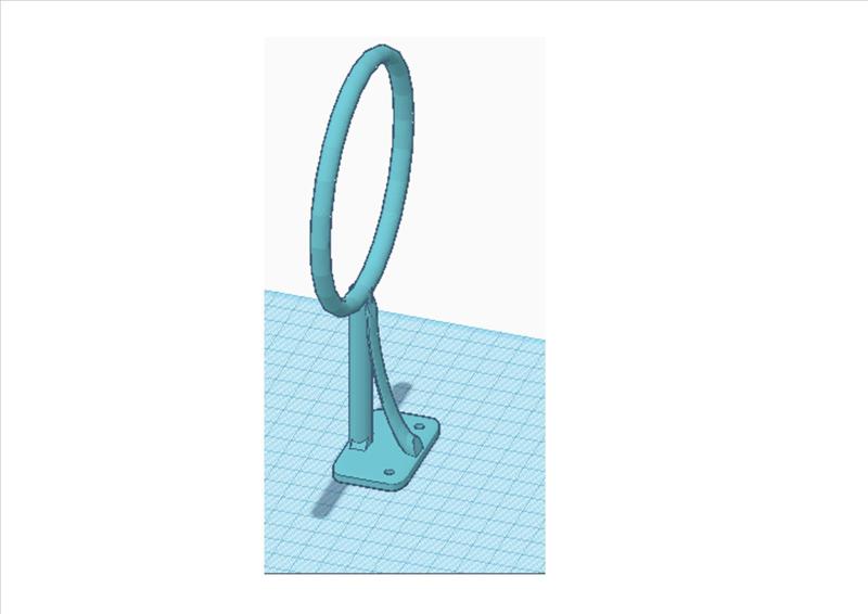 Suporte de parede para mini bola