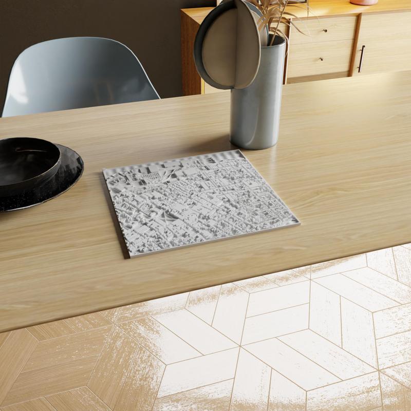 3D Map of the center of Charleston