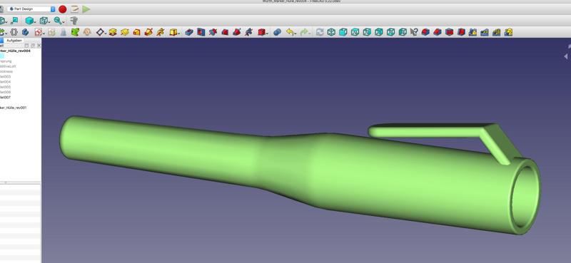 Würth Tieflochmarker Hülle