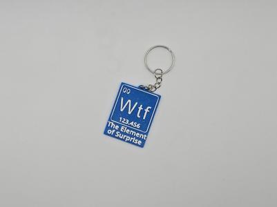 Wtf-The Element of Surprise Keychain (Remix)