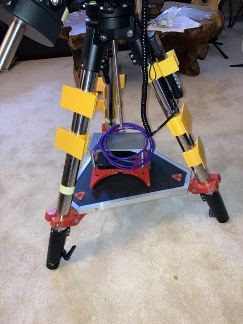 1.75 inch tripod tube accessory clip