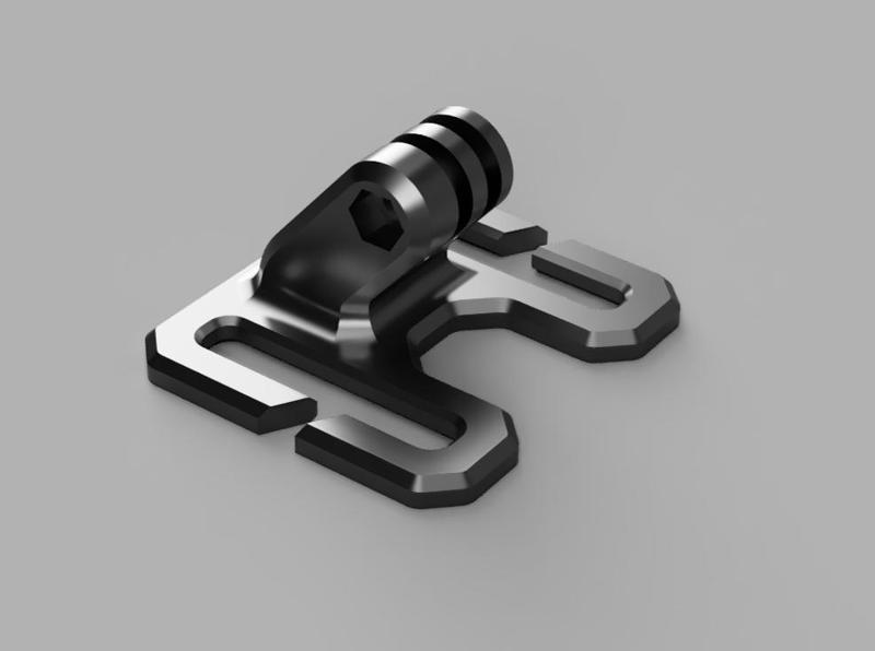 GoPro Mount for Bags / support free