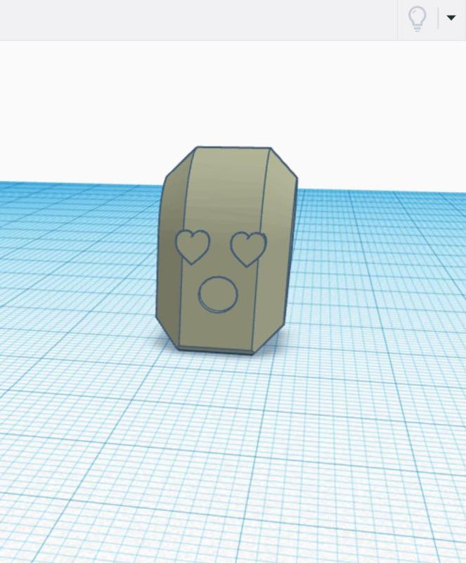 Dummy 13 Head with heart eyes and jaw drop