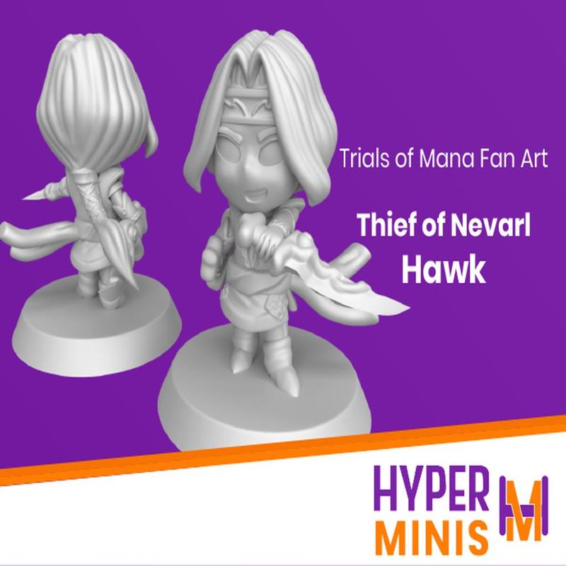 Chibi Hawk | Trials of Mana (Seiken Densetsu)