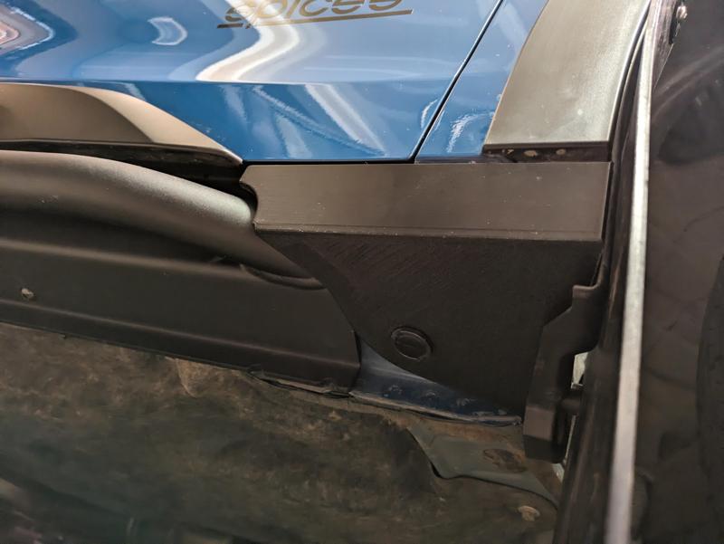 Subaru Outback Wilderness Rockguards for CAtuned Rock Sliders