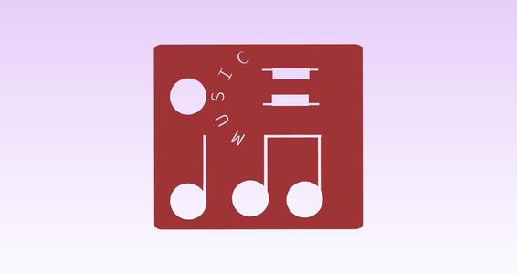Musikschablone 1
