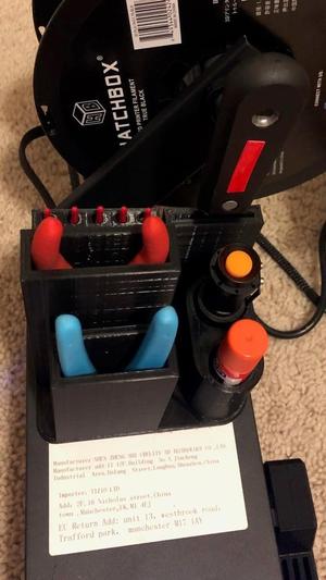 Tool Bin for Creality CR-10 or CR-10S Control Box - Customizable