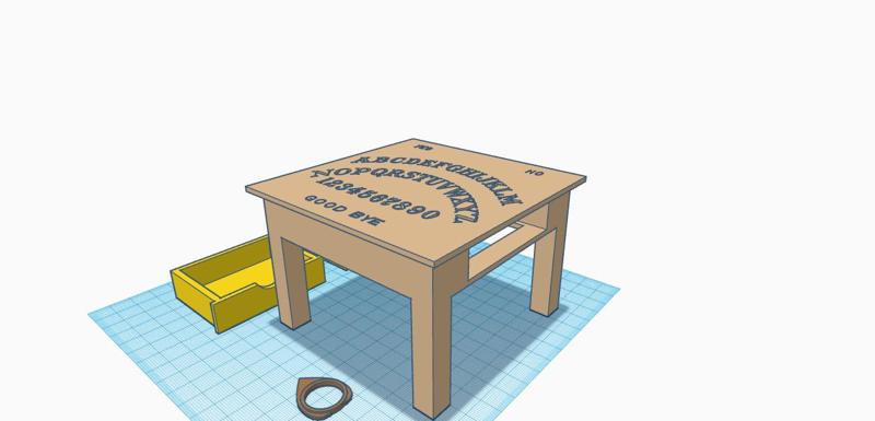 Dollhouse Oujia Table