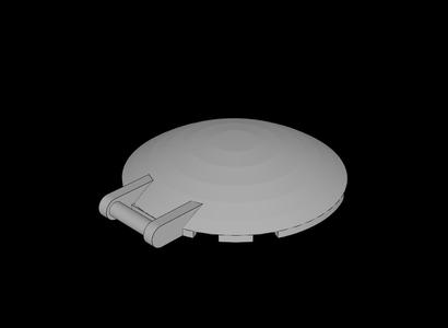 Lego Compatible (18675.dat) Dish  6 x  6 Inverted - No Studs with Handle