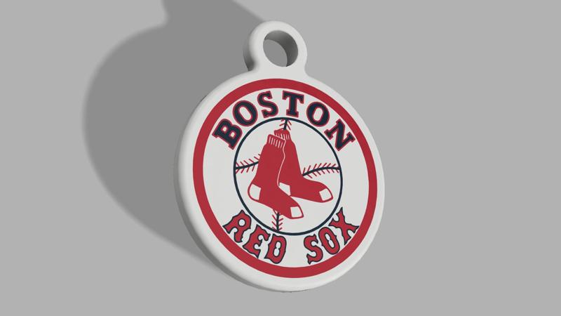 MLB - Boston Red Sox Keyring