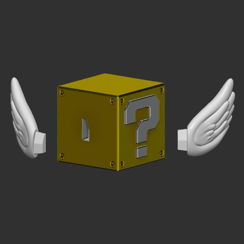 Mario Flying Question Block