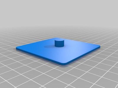 Forbidden Desert Storm Tile Base 10mm peg