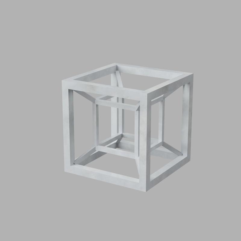 Tesseract Rappresentation