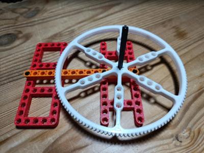 120t gear, Lego compatible