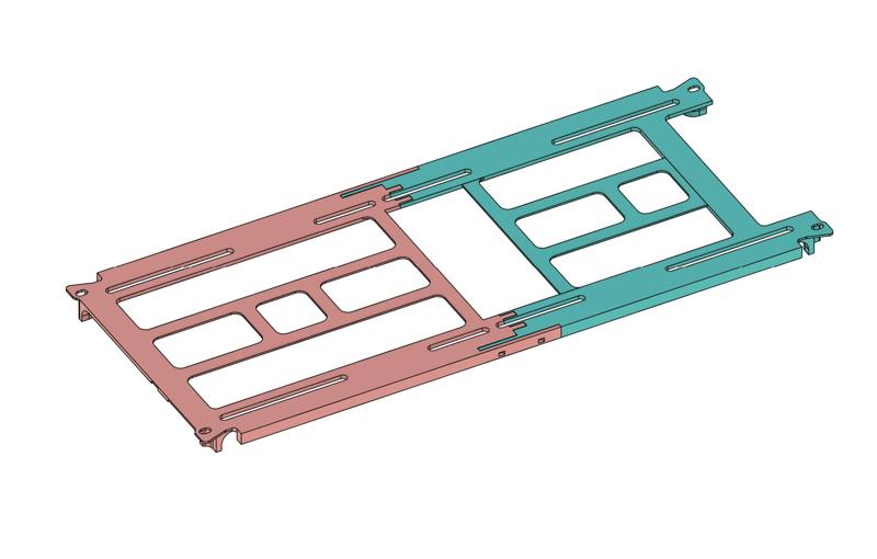 Remix - Custom Top Plate For Louqe Ghost S1 with added fan guard