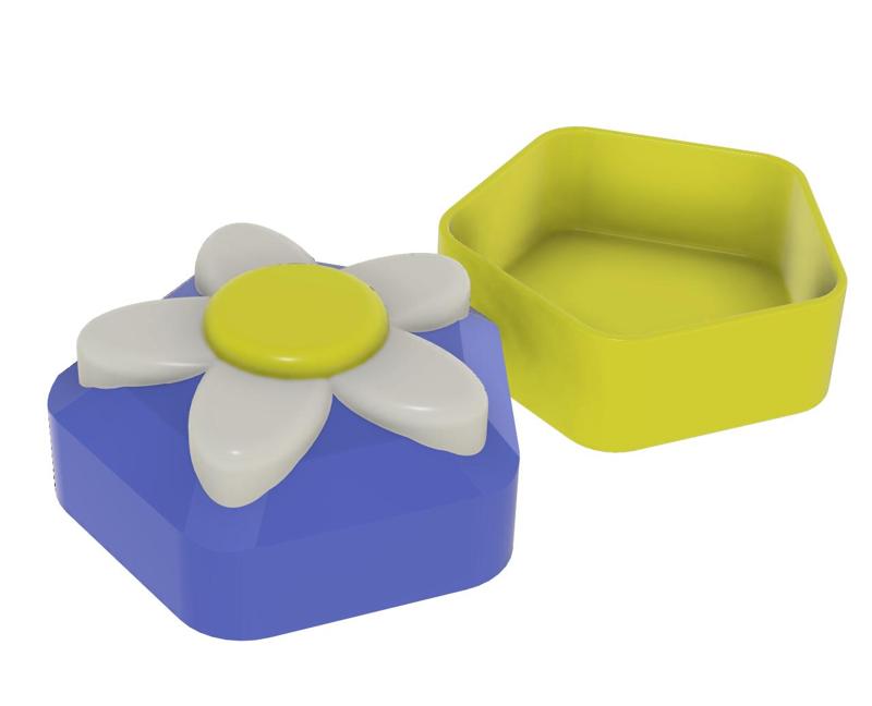 Flower Shaped Jewelry Box