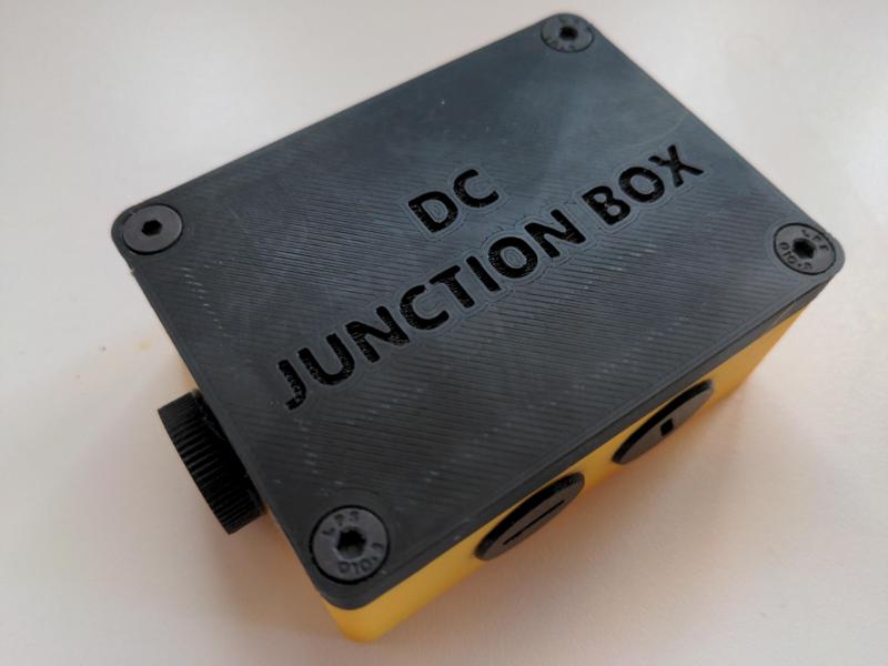 Modified - Junction Box 80x60 6xM16x1.5 breakouts and LID