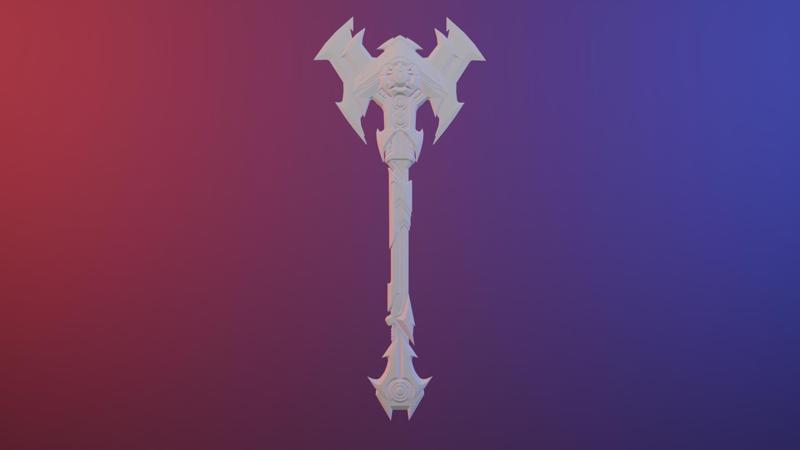 Doombringer Battleaxe - VALORANT - Ready to Print