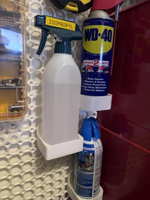 Multiboard Tray for Ikea Pepprig Spray Bottle