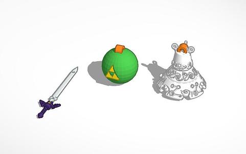 Some Zelda ornaments