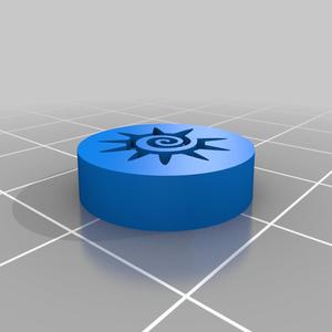 Spirit Island - Sun spirit token 
