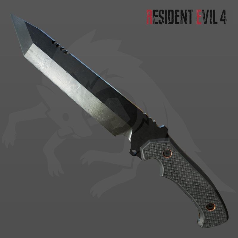 Ada Wong Tactical Knife from Residual Evil 4 Remake for cosplay