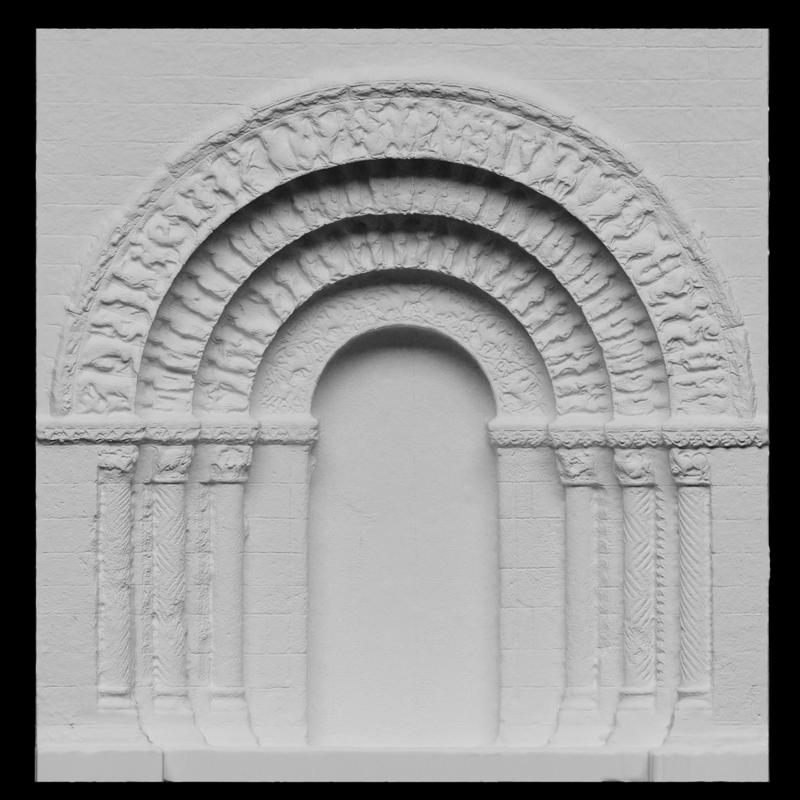 Portal of Eglise Saint-Pierre d'Aulnay