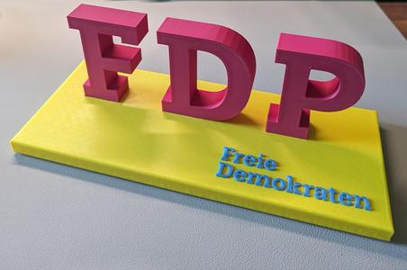 Tischaufsteller für Stammtische