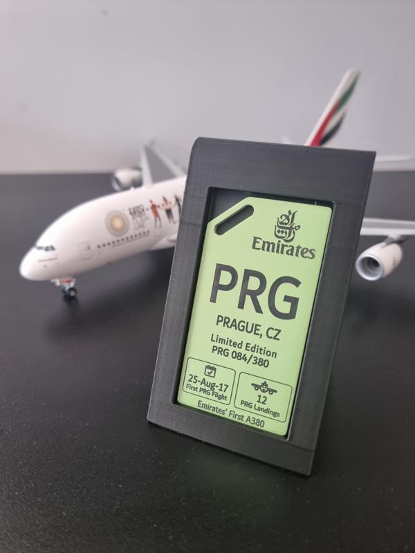 Aviationtag A6-EDA Stand