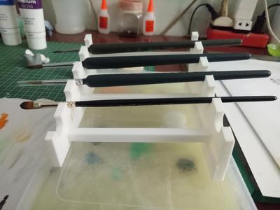 Miniatures Brush Rack
