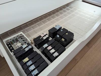 Gridfinity Dymo D1 Label Holders - For 24mm Tape