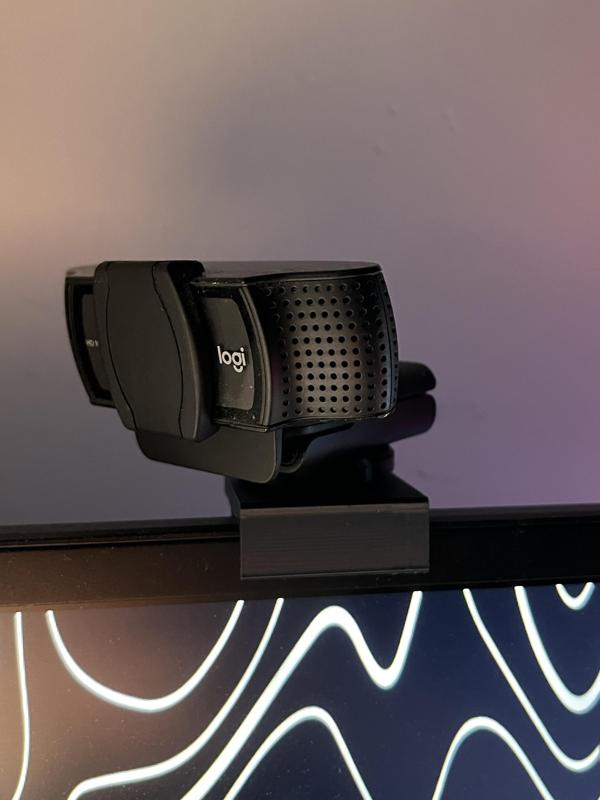 Logitech C920 monitor holder