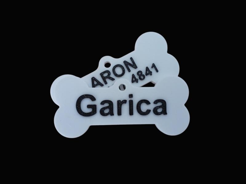 Dog tag customisable