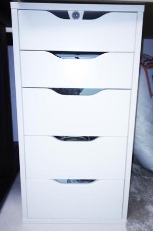 Ikea Alex Container Lock Retrofit