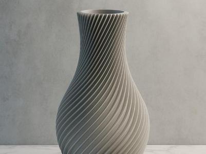 Modern Twister Vase