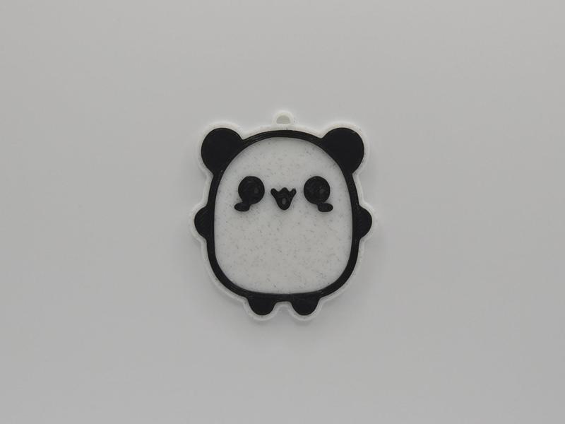 Cute Panda Keychain