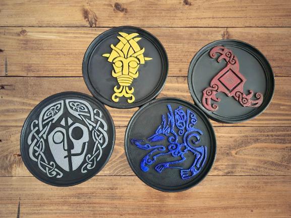 HellBlade Boss Coasters