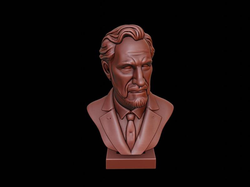 Michael Faraday Bust